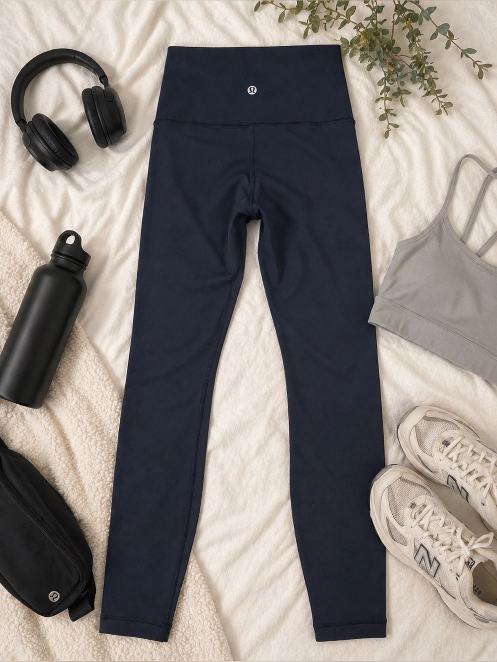 Lululemon Wunder Under High Rise Leggings Deep Navy Womens Size 0 25”